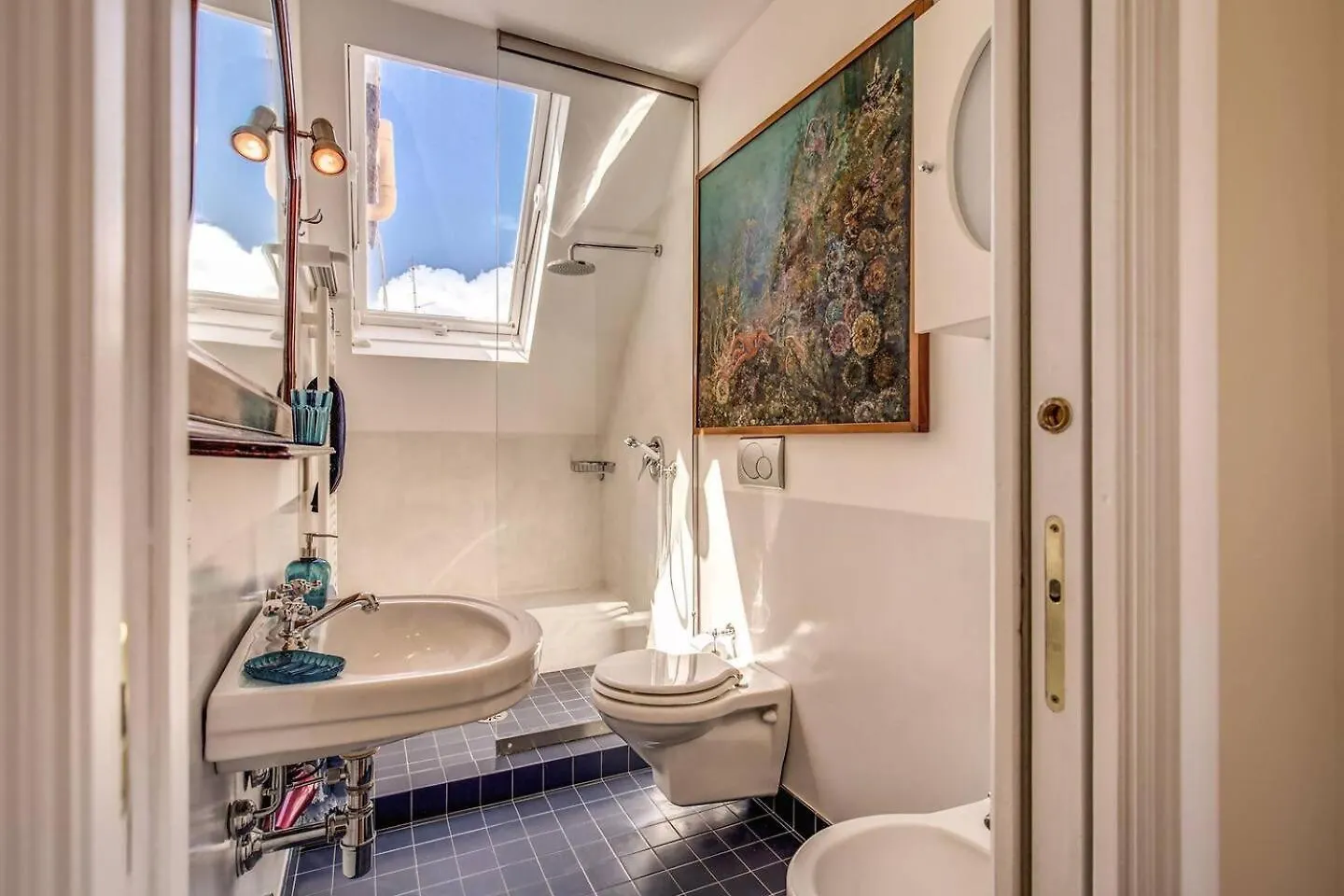 Apartment Attic With Terrace Overlooking St Peters Basilica Rome