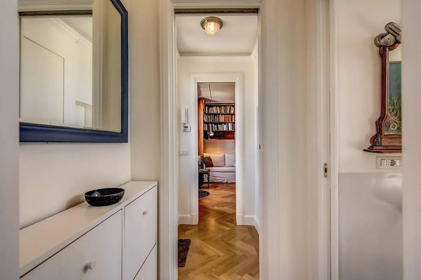 Apartment Attic With Terrace Overlooking St Peters Basilica Rome Italy