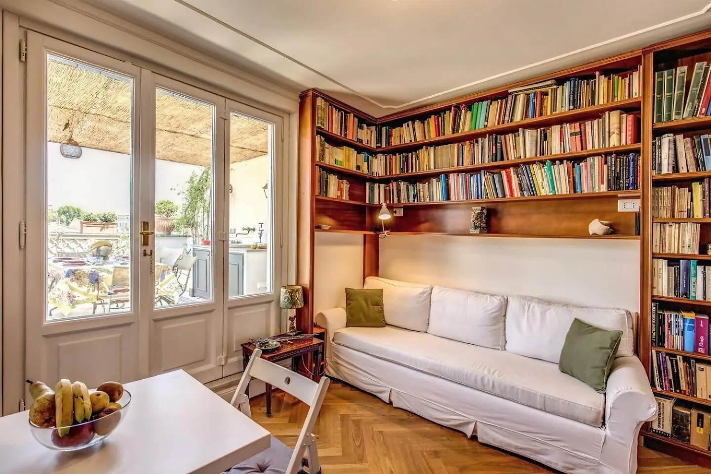 Apartment Attic With Terrace Overlooking St Peters Basilica Rome